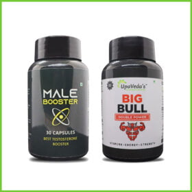 Combo Pack of Male Booster & Big Bull Capsule Boost Stamina And Strength