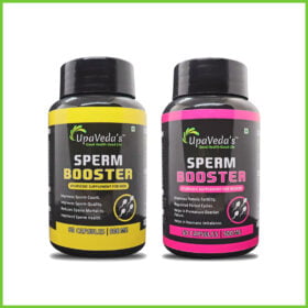 Combo Pack Sperm Booster Men & Women Ayurvedic Supplement - Improve Sperm Quality
