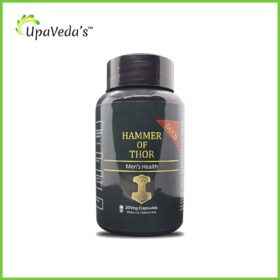 Hammer OF Thor Gold Capsules For Men 100% Ayurvedic Supplement - Helps To Boost Testosterone